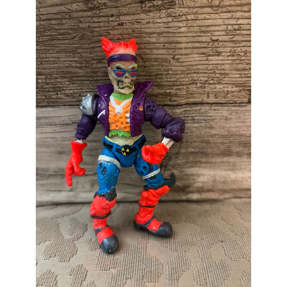 Vintage 1991 Toxic Crusaders Psycho Action Figure Troma Playmates Toys 90s Toy